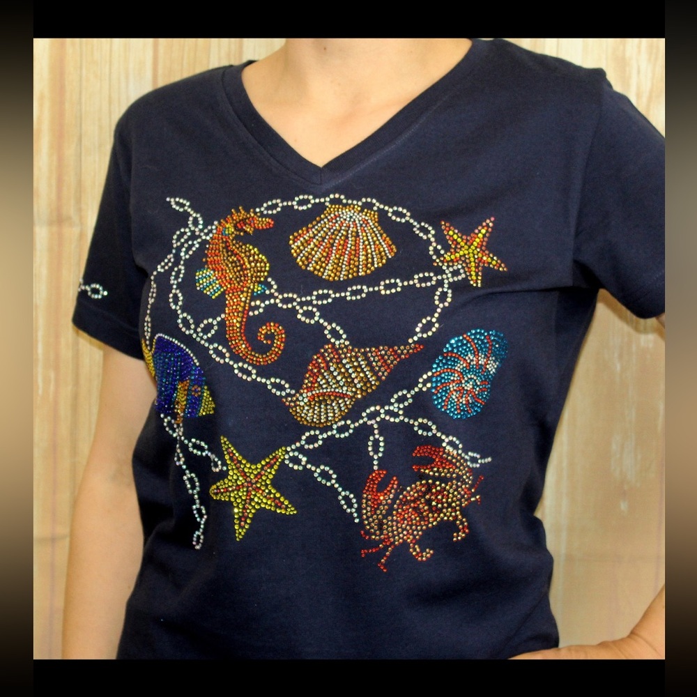 Seashell tshirt 2x